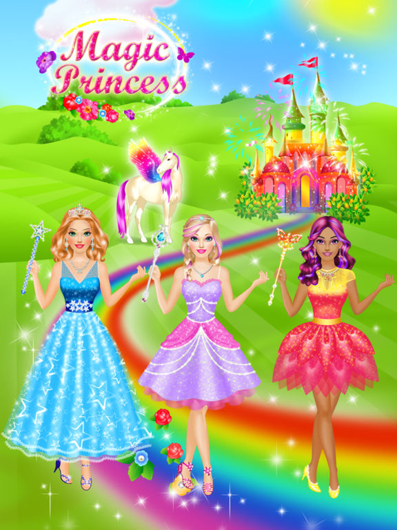 Magic Princess – Girls Makeup &amp; Dressup Salon Game