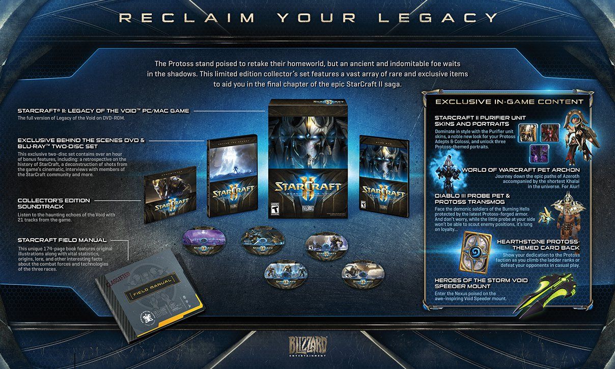 StarCraft II: Legacy of the Void – Collector’s Edition