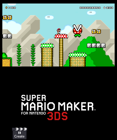 Super Mario Maker for Nintendo 3DS