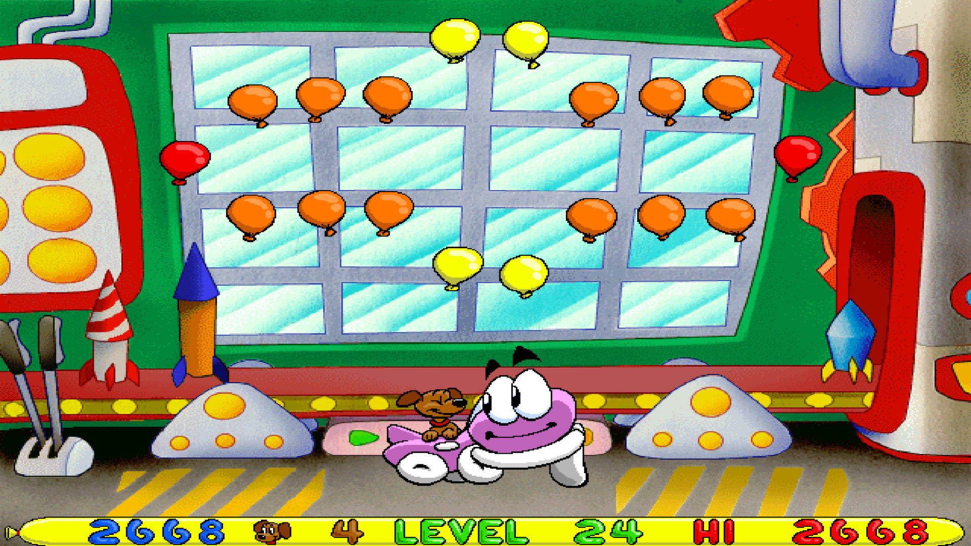 Putt-Putt and Pep’s Balloon-O-Rama