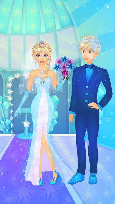 Ice Queen Wedding Salon: Frost Bridal Game
