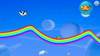Racing Penguin: Slide and Fly!