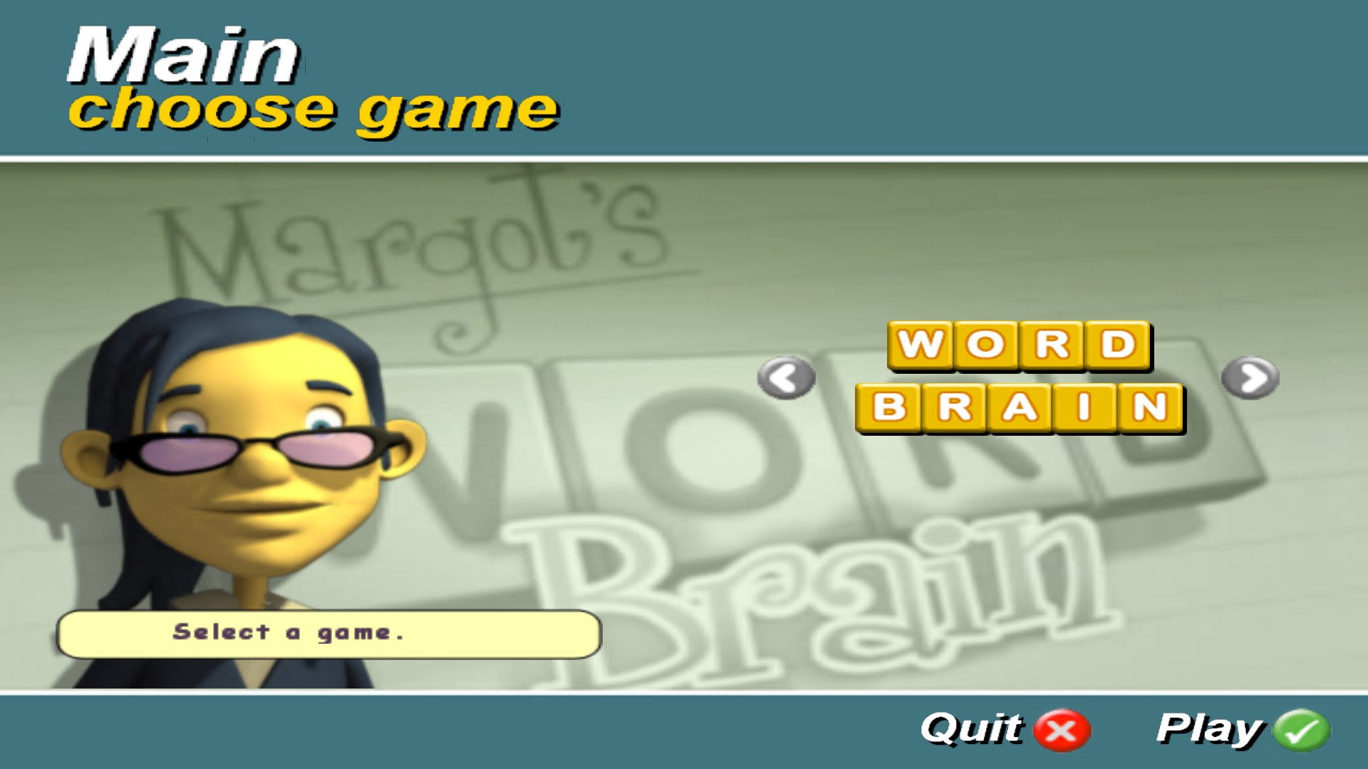 Margot’s Word Brain