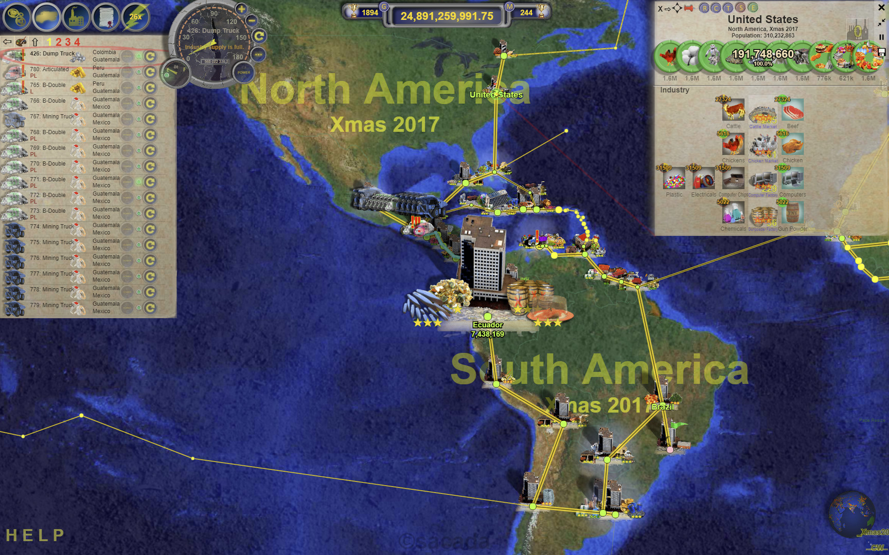 Logistical: ABC Islands