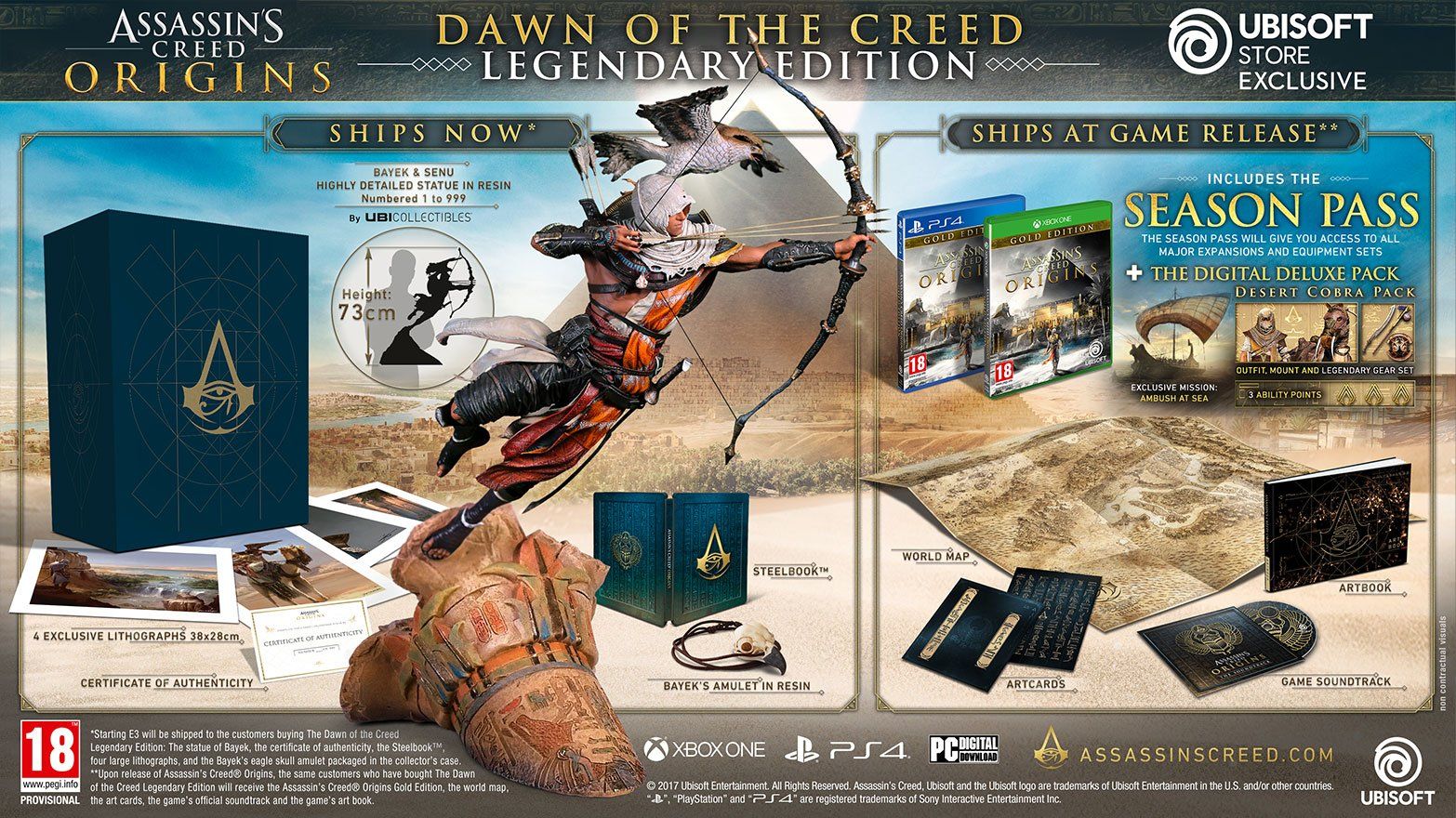 Assassin’s Creed: Origins – Dawn of the Creed Legendary Edition