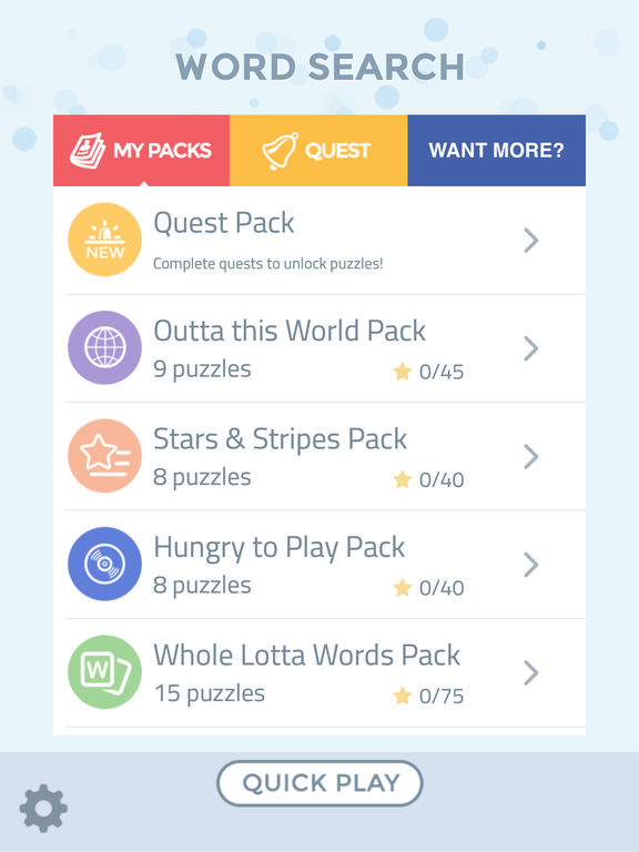 Word Search Puzzles