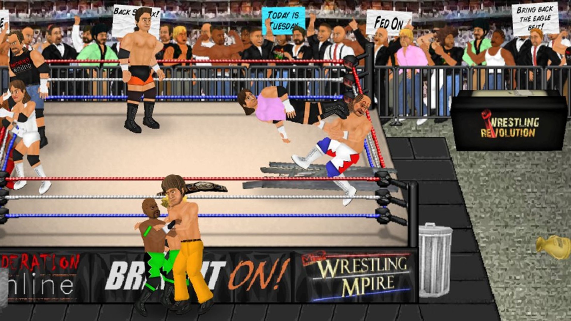 Wrestling Revolution 2D