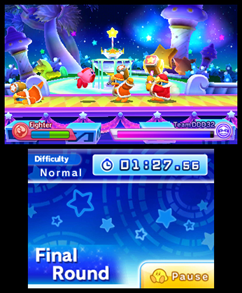 Kirby Fighters Deluxe