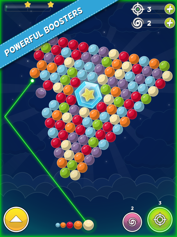 Bubble Cloud: Spinning Bubbles