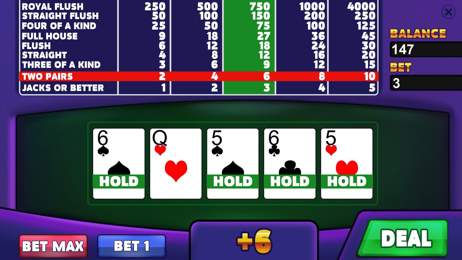 Royal Casino: Video Poker