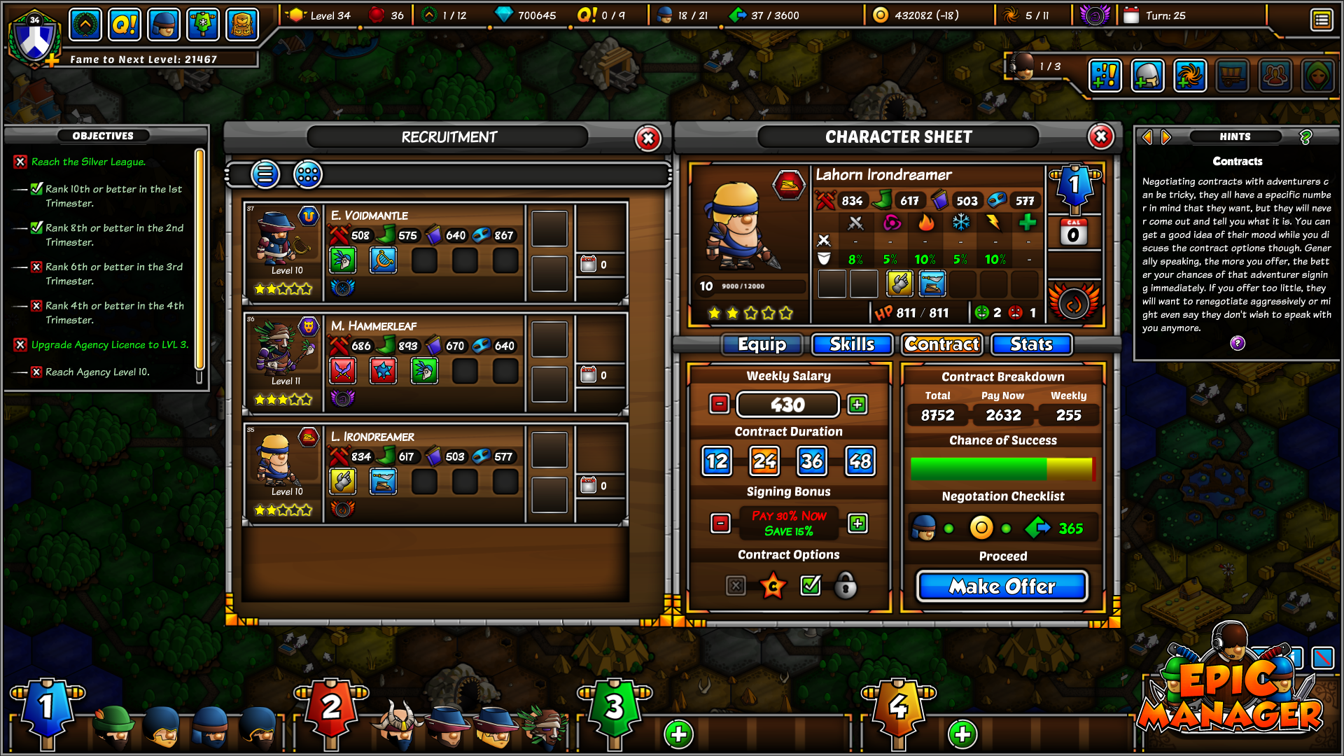 Epic Manager – Create Your Own Adventuring Agency