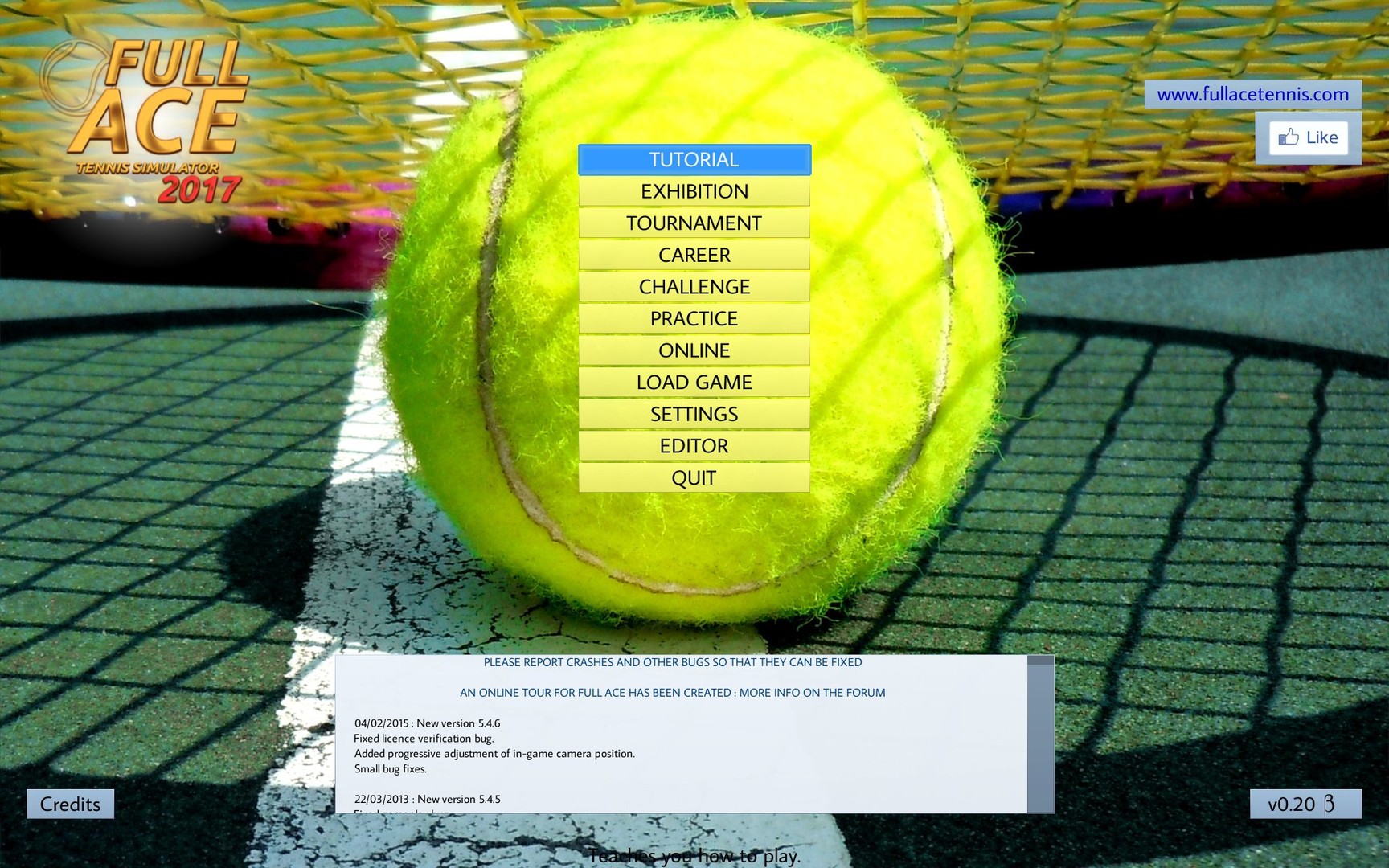 Full Ace Tennis Simulator