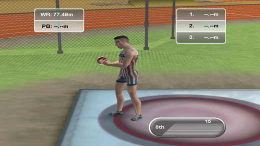 Triple Throwing Sports