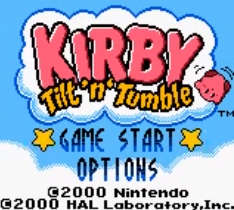 Kirby Tilt ‘n’ Tumble