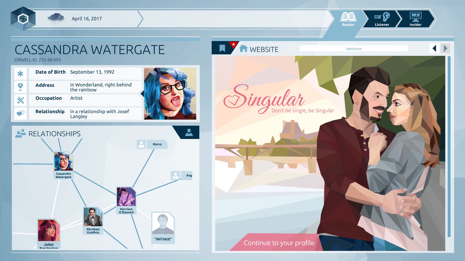 Orwell: Keeping an Eye on You