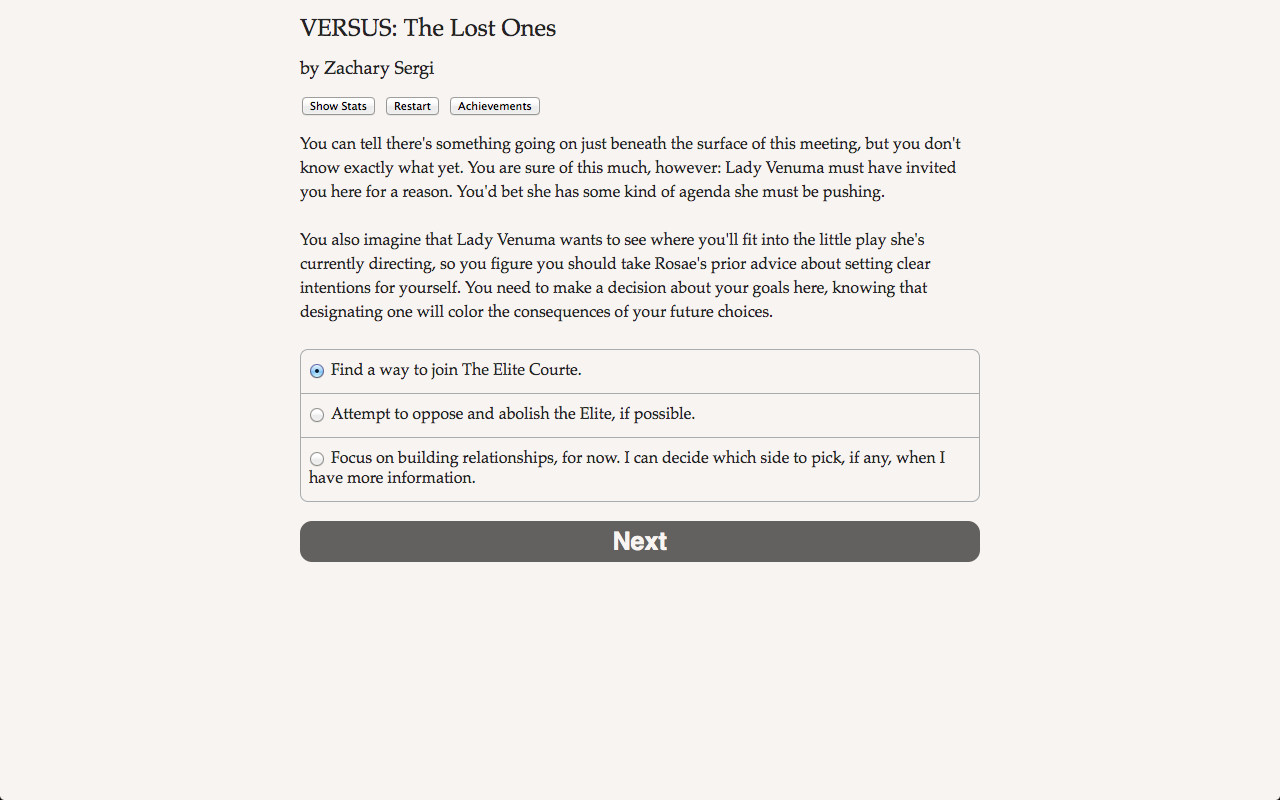Versus: The Lost Ones