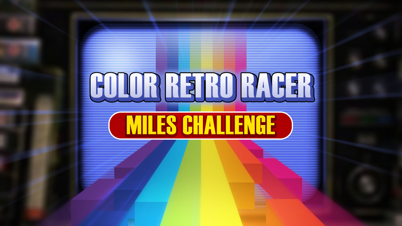 Color Retro Racer: Miles Challenge