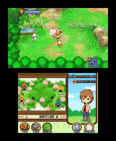 Harvest Moon: The Tale of Two Towns