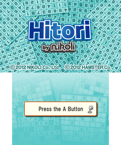 Hitori by Nikoli