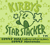 Kirby’s Star Stacker