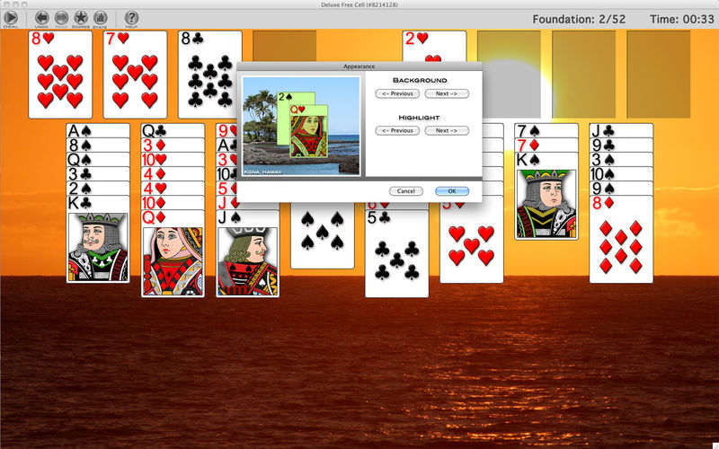 Deluxe Free Cell Solitaire
