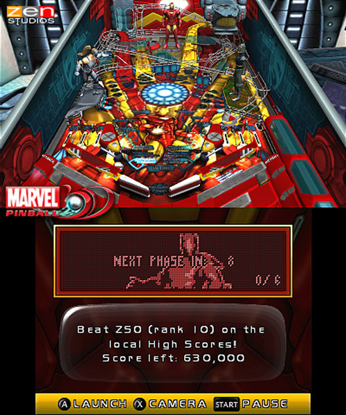 Marvel Pinball 3D
