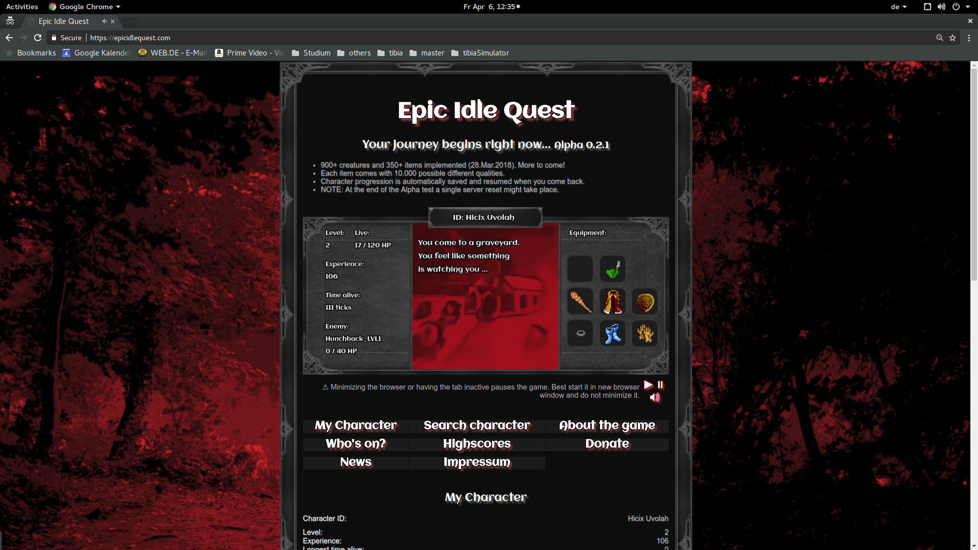 Epic Idle Quest