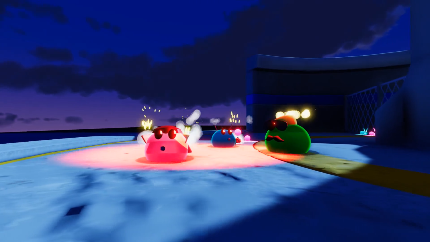 The Blobs Fight