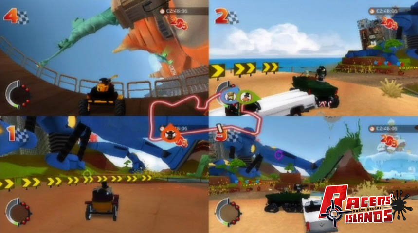 Racers’ Islands: Crazy Racers