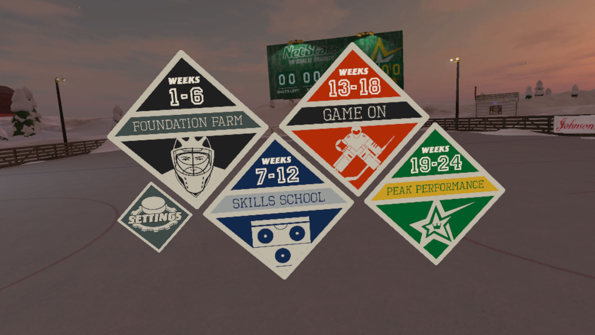 NetStars: VR Goalie Trainer