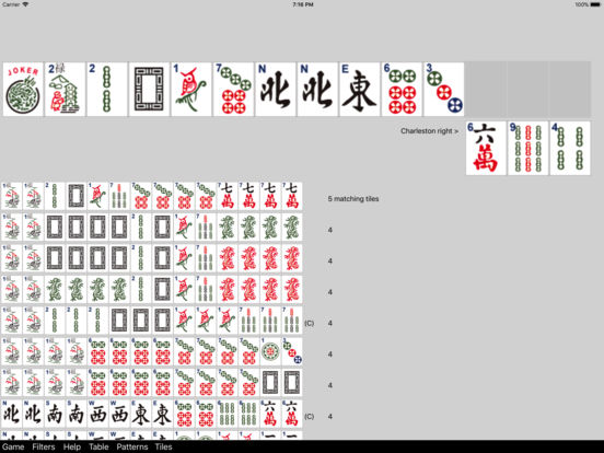 American MahJong Practice 2017