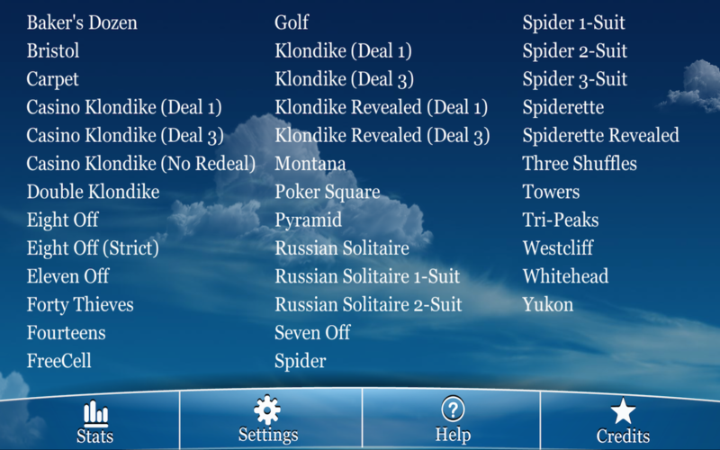 Eric’s All-in-1 Solitaire