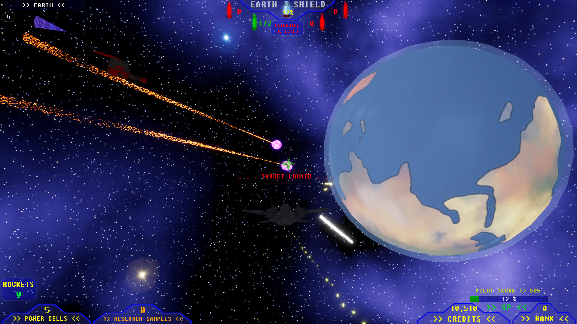 Asteroid Defender!