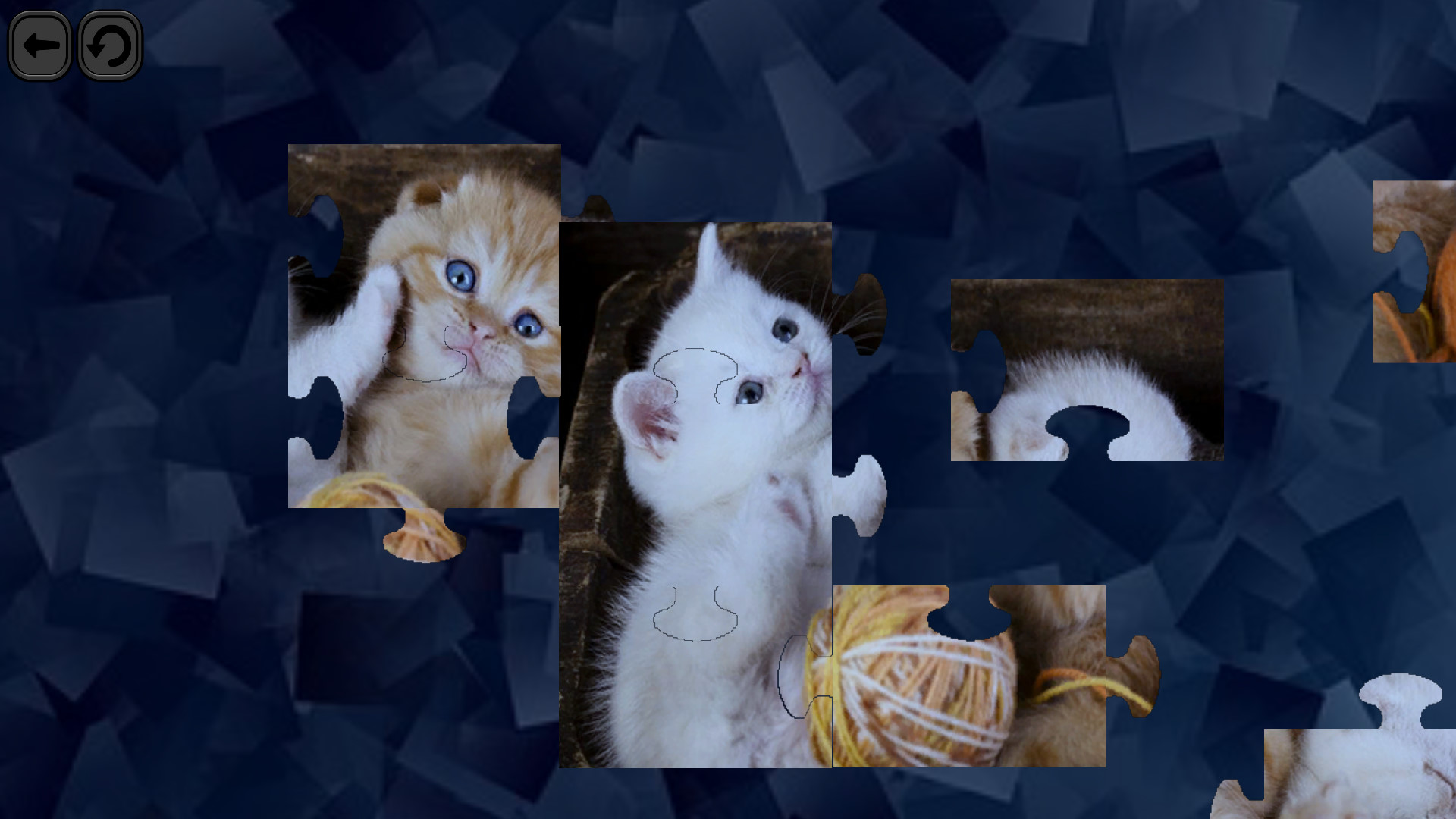 Puzzles for smart: Cats