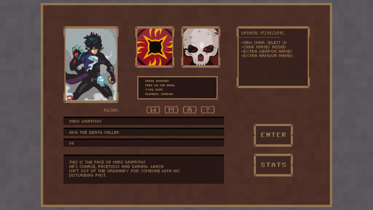 No Turning Back: The Pixel Art Action-Adventure Roguelike