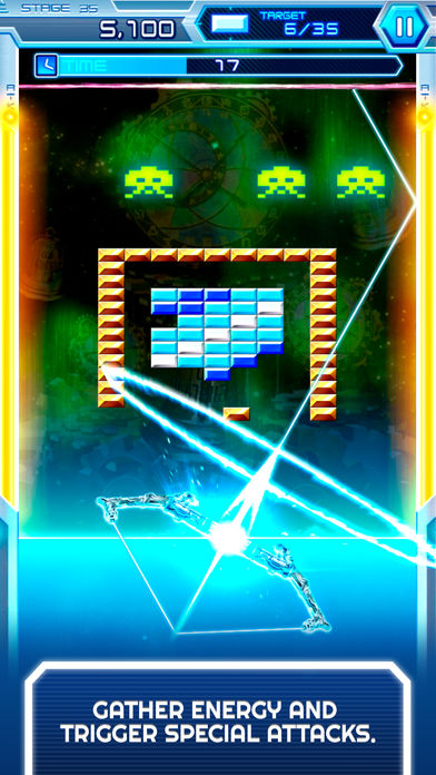 Arkanoid vs. Space Invaders