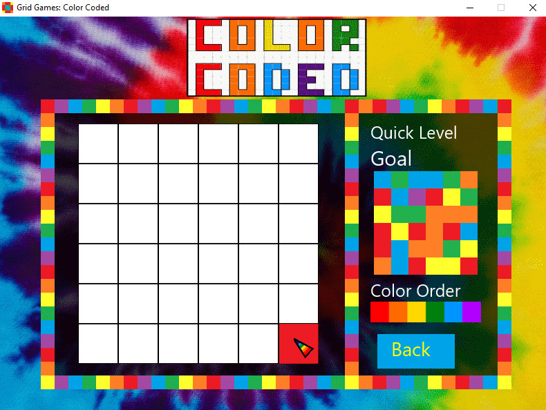 Grid Games: Color Coded