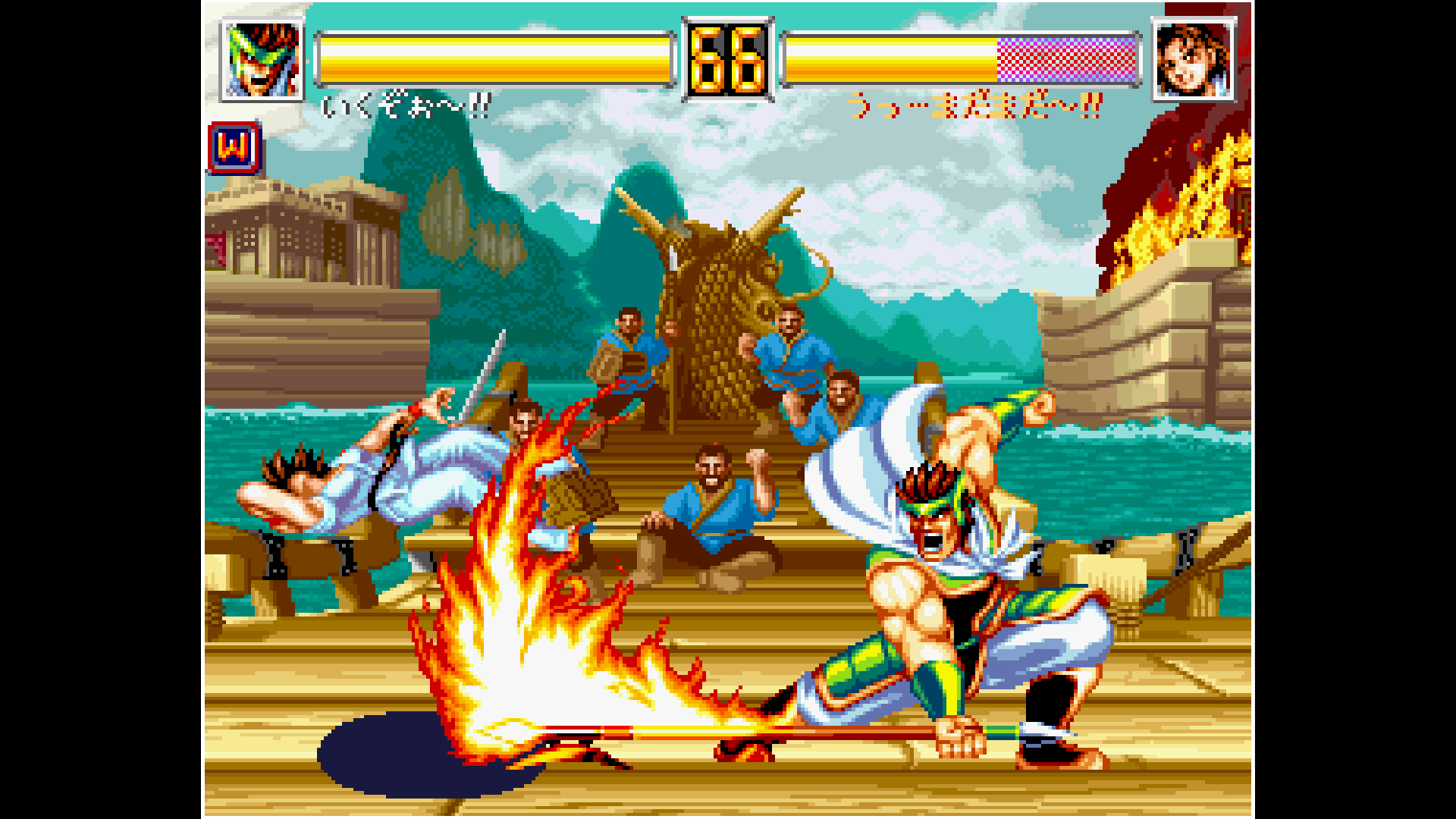 ACA Neo Geo: World Heroes 2 Jet