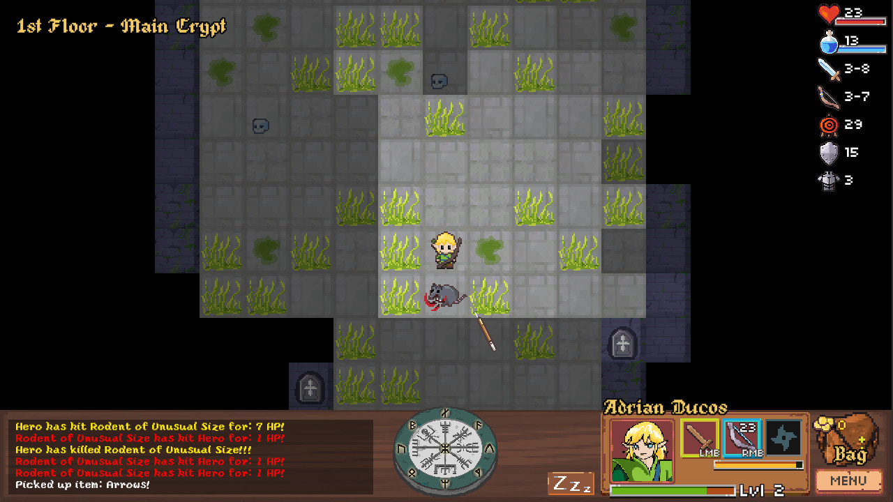 Paper Dungeons Crawler