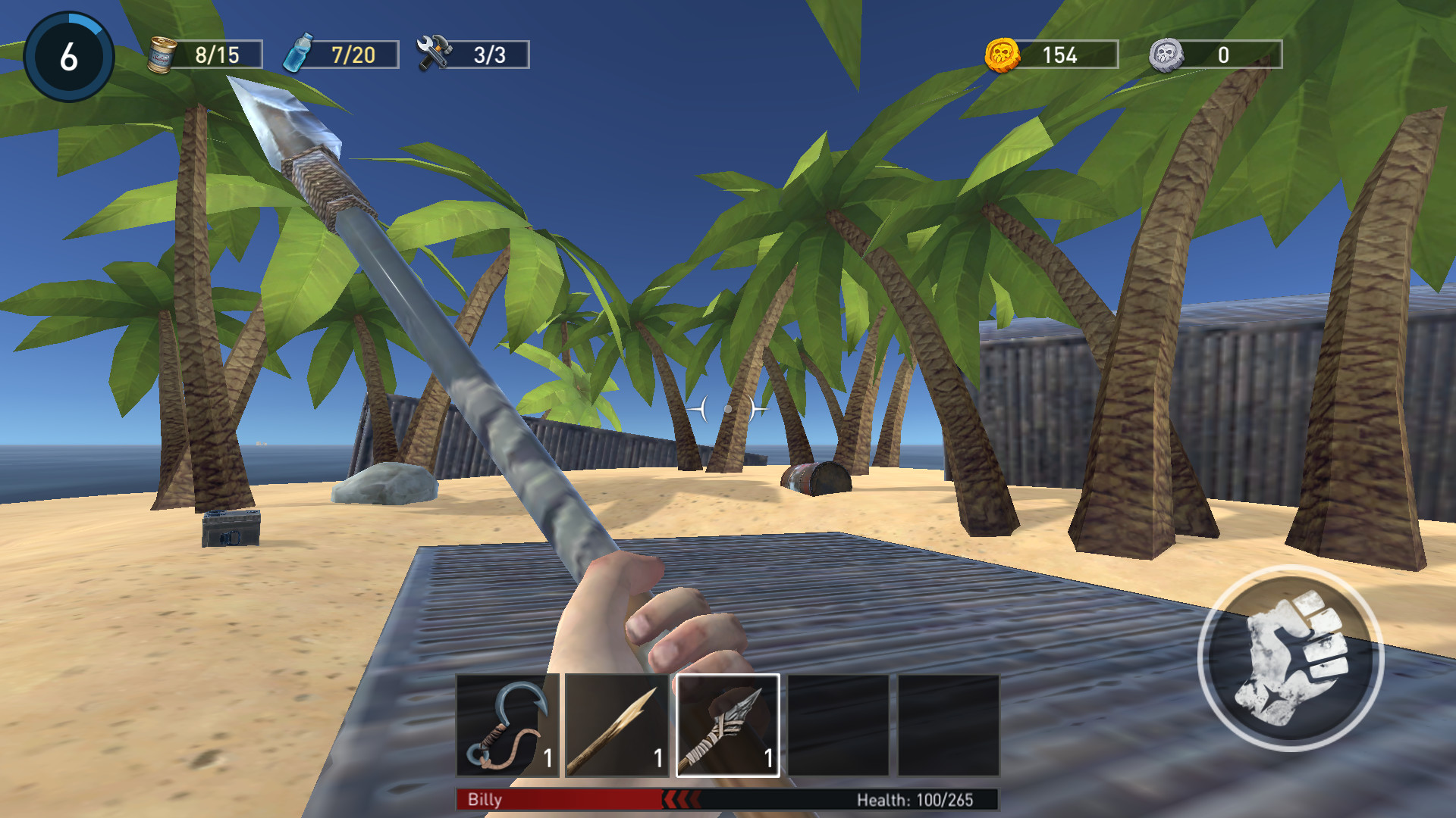 Ocean Nomad: Survival on Raft