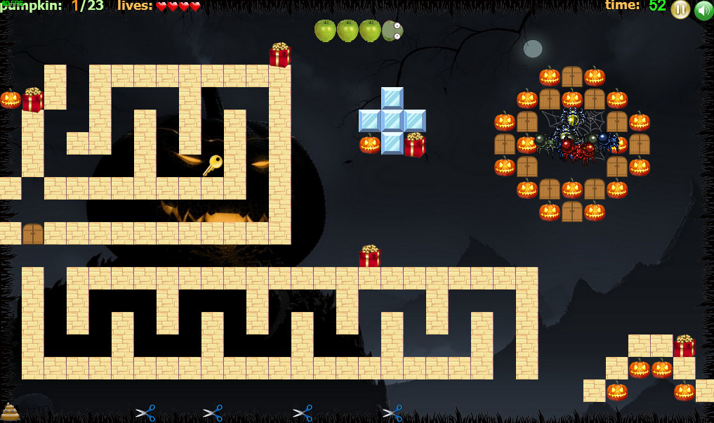 AppleSnake: Halloween Adventures