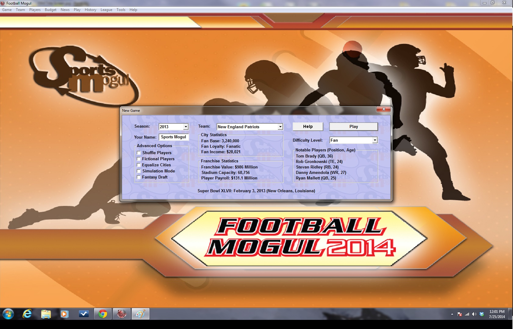 Football Mogul 2014