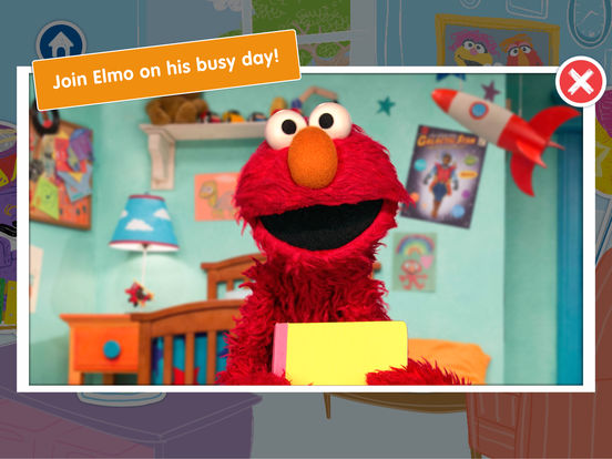 A Busy Day for Elmo: Sesame Street Video Calls
