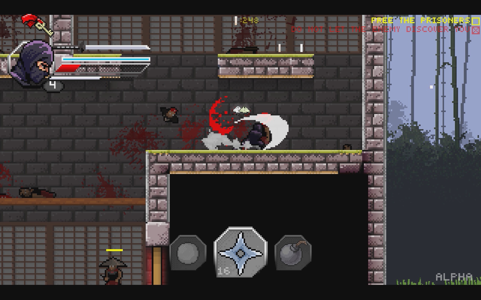 Pixel Shinobi: Nine demons of Mamoru