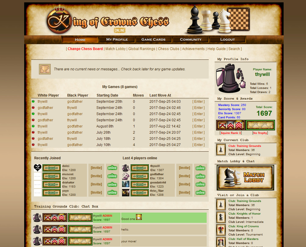 King of Crowns Chess Online