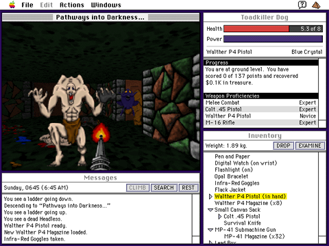 Pathways into Darkness