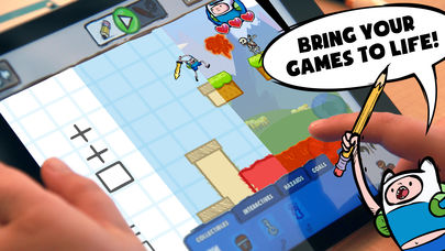 Adventure Time Game Wizard: Draw Your Own Adventure Time Games