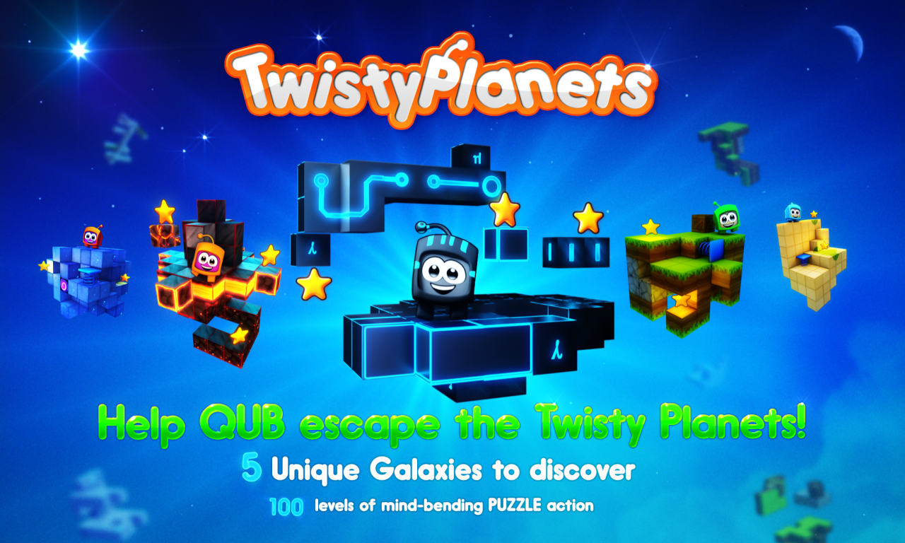 Twisty Planets Space Puzzle
