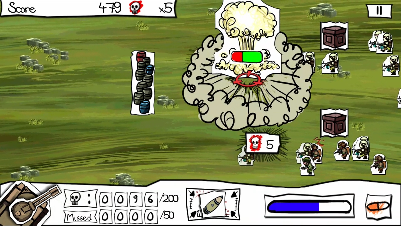 Paper Wars: Cannon Fodder Devastated