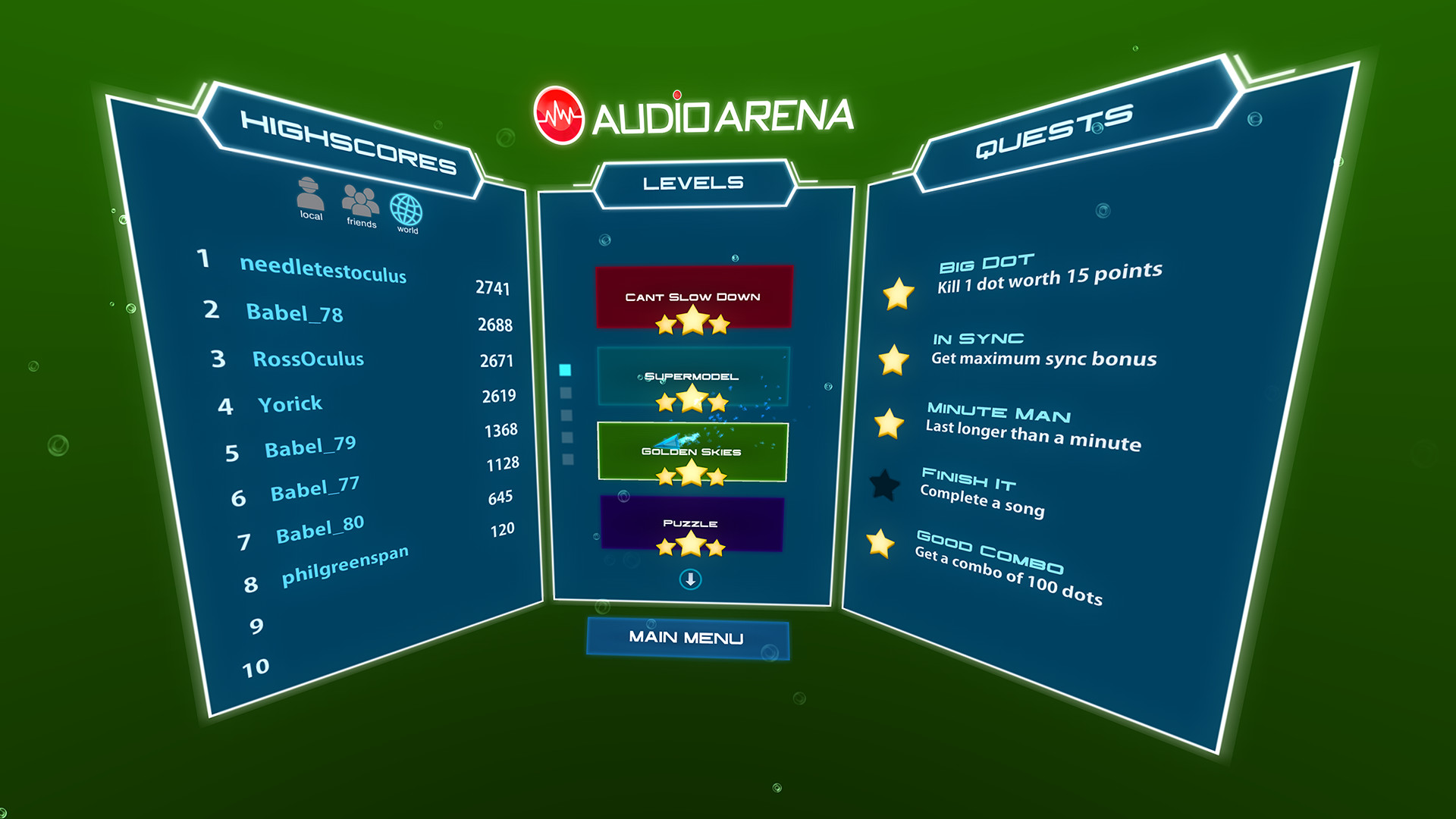 Audio Arena